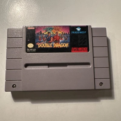 Super Double Dragon - Super Nintendo SNES 1992 VINTAGE FULLY TESTED - Image 1 of 4
