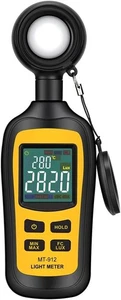 Light Meter Digital Illuminance Meter Handheld Ambient Temperature Measurer - Picture 1 of 9