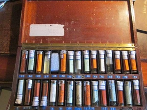 Vintage MACHINIST DREHBANK FRÄSE Set Van Keuren Messdraht Gewinde Set im Koffer - Bild 1 von 9