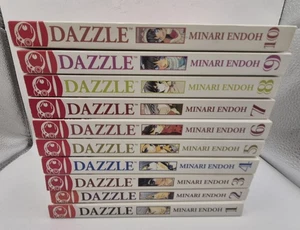 10 Books Dazzle Paperback Book Series Minari Endoh Manga Fantasy Romance 1-10 - Picture 1 of 3