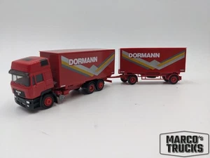 AWM/Herpa MAN F2000 Evo Swap body trailer truck „Dormann“ Conversion 1:87 /AWU26 - Picture 1 of 1