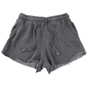 Pantaloncini felpati Arizona Jean Co grigio orlo grezzo taglia media - Foto 1 di 7