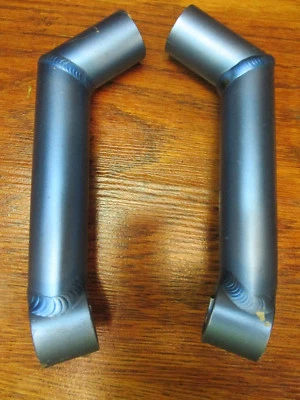 VINTAGE CONTROL TECH  22.2 HANDLEBAR BAR ENDS EXTENSIONS - BLUE ANODIZED - Image 1 of 4