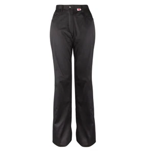 Damas Mujeres Pantalones de Trabajo Negros Pantalones Estilo Jean Resistente Talla Grande - Imagen 1 de 4