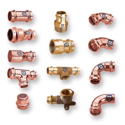 FRABO Pressfittings für Kupfer Rotguss Pressfitting für Heizung und Trinkwasser/DVGW