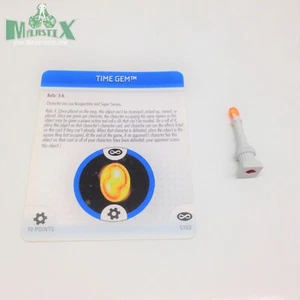 Heroclix Infinity Gauntlet set Time Gem #S103 Limited Edition Object w/card! - Picture 1 of 1
