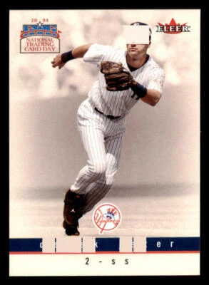 2004 National Trading Card Day #F1 Derek Jeter (ref 234072) - Image 1 of 2