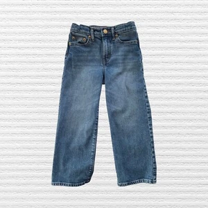J Crew Crewcuts Boys Classic Straight Leg 5-Pocket Jeans Blue Denim Size 7 - Picture 1 of 11