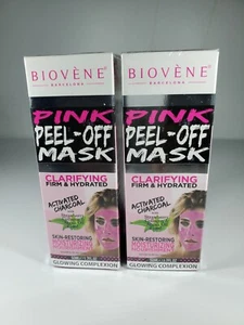 Biovene pink peel off mask lot of 2 - Picture 1 of 5