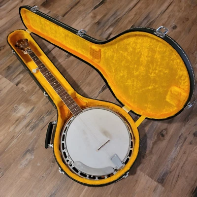 1980 Paul Bock 5 String Banjo #001 Great Condition W/HSC 10.7Lbs CLEAN! - Image 1 of 4