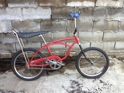 Asiento Schwinn Stingray Banana 1974 personalizado rojo opaco 20" camioneta local solo 11377 Foto 1 de 4