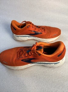 Brooks Adrenaline GTS 22 Shoes Men Size 12 Ornange Sneakers Running Athletic Gym - Picture 1 of 12