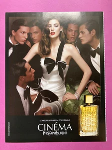 Publicité Yves Saint Laurent 2004 automne hiver cinéma presse collection parfum - Picture 1 of 2