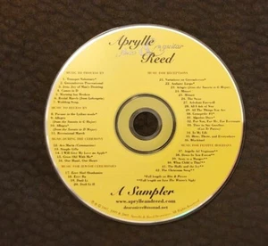 Aprylle & Reed Desroises - Flute & Guitar CD DISC ONLY, No Case, Art or Tracking - Picture 1 of 1