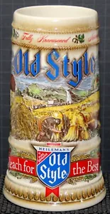 Birra Heileman Brewing Old Style 1988 ceramica Stein - Ltd. Edizione - Foto 1 di 6