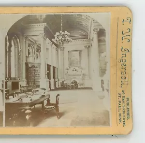 Biblioteca Osgoode Hall Toronto Canada Ingersoll Stereoview - Foto 1 di 3