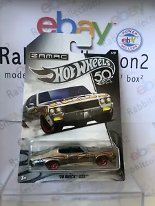 DIE CAST " '70 BUICK GSX 4/8 " HOTWHEELS ZAMAC 50th Anniversary - Foto 1 di 1