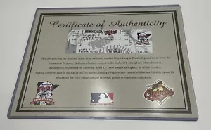 Biglietto Cal Ripken Jr 3000 Hit Twins v Orioles 15 aprile 2000 - Posto 2 file 26 - Foto 1 di 1