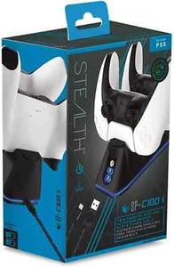 PS5 Charging Dock Station by STEALTH SP-C100 Controller Charger - Black - Picture 1 of 1