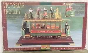 Vintage 1996 Maisto Animated North Pole Express Musical Victorian Trolley- WORKS - Picture 1 of 23