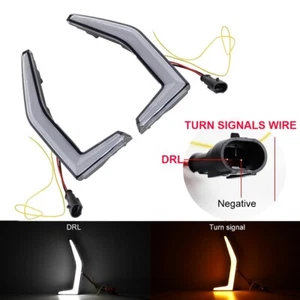 UTV LED Fang Accent Lights Turn Signal For 2020-2024 Kawasaki Teryx KRX 1000 - Bild 1 von 15