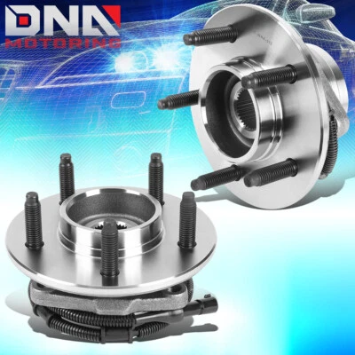 JUEGO DE MONTAJE DE BUJE DE COJINETE DE RUEDA DELANTERA ATORNILLADO PARA F-150 Heritage 2000-2004 Foto 1 de 4