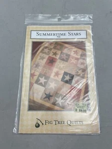 Summertime Stars Fig Tree Quilt Pattern 106 Sewing Crafts - Picture 1 of 3
