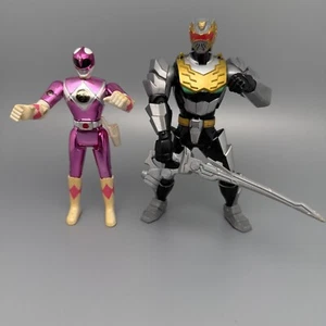 Figuras posables Bandai Power Rangers Megaforce Robo Knight & Pink Ranger 2012 - Imagen 1 de 11