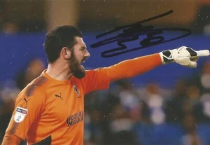 AFC WIMBLEDON: TOM KING SIGNED 6x4 ACTION PHOTO+COA - Picture 1 of 1