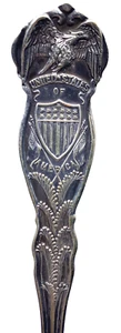 WM Rogers & Son AA Silverplate Spoon 6” United States of America USA Vintage - Picture 1 of 6