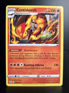 Pokémon TCG - CENTISKORCH - 030/163 - RARE - BATTLE STYLES (2021) - NM/MINT - Picture 1 of 1