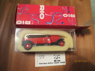 1/43 Rio # 59 ITALIA VENTA MASIVA FIAT TIPO 519 s 1926 - 1929 ¡NUEVO! Foto 1 de 2