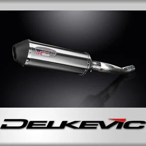 Yamaha TDM850 1991-2001 Slip On 13.5" X-Oval Stainless Exhaust Muffler Kit - Picture 1 of 5