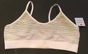 Cat And Jack Seamless Bra - Gradient Rainbow Sz SMALL Pull Over Adjustable Strap - Picture 1 of 5