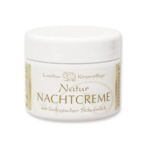 Florex Natur Nachtcreme im Tiegel mit biologischer Schafmilch 50 ml 9616N - Bild 1 von 1