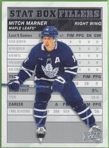 2023-24 Upper Deck Stat Box Fillers #SB7 Mitch Marner - Picture 1 of 2