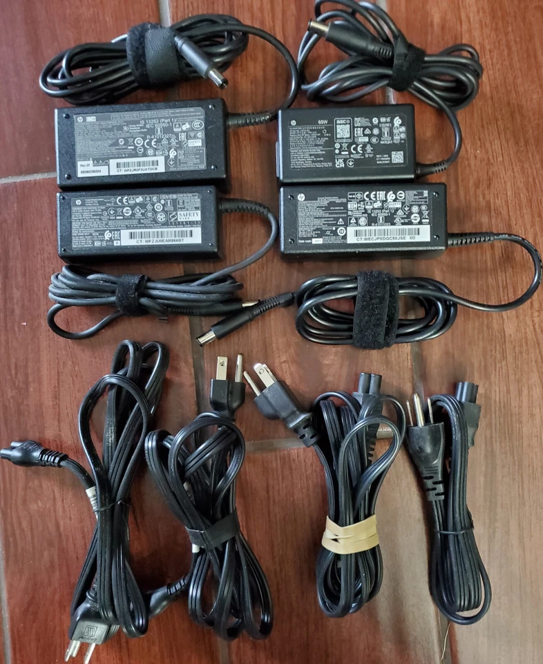 4x OEM HP 400/600 Prodesk DM G1 G2 G3 Micro Mini PC 65W AC Power Adapter Charger - Image 1 of 1