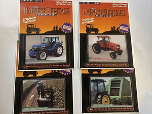 Ertl harvest heritage trading cards 4 Sealed packs per order - Picture 1 of 6