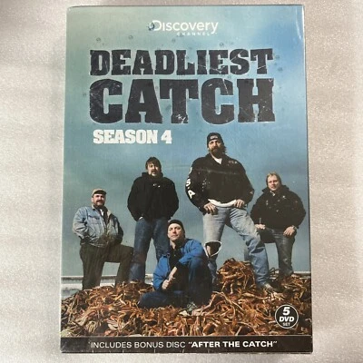Deadliest Catch - Season 4 (DVD, 3-Disc) NEW SEALED w Fraying - Image 1 of 3