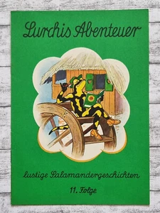 1963 Lurchis Abenteuer 11. Folge Salamander Mühle Schuhe Comic Werbung Reklame - Picture 1 of 3