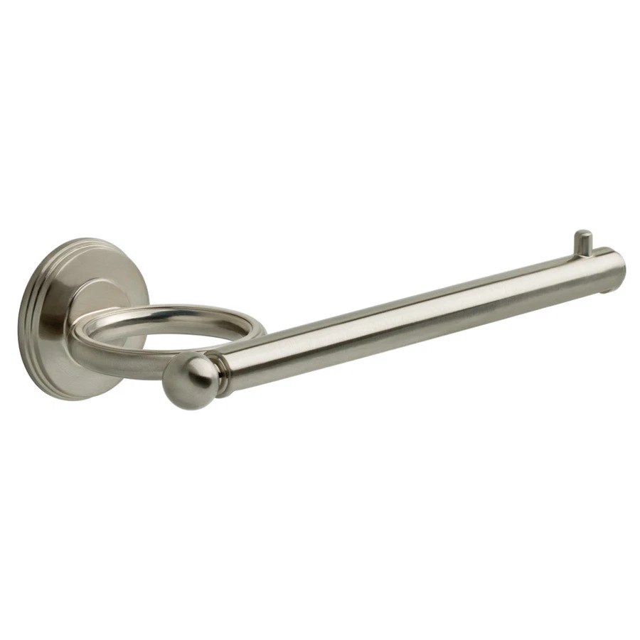 DELTA Brighton Single Arm Toilet Paper Holder Satin Nickel Finish # BRT50-SN - Image 1 of 1