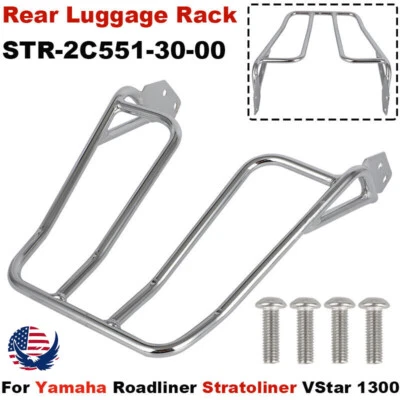 For Yamaha Roadliner Stratoliner VStar 1300 Rear Luggage Rack STR-2C551-30-00 - Изображение 1 из 4