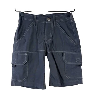 Kuhl Boys XS 5-6 Cargo Shorts Outdoors Stretchy Nylon Gray - Picture 1 of 9