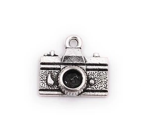 Charm Kamera photografi Antik Anhänger Kette Schmuckzubehör Bastelbedarf - Bild 1 von 1