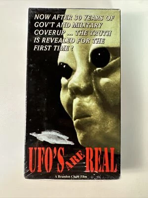 UFO's Are Real VHS Brandon Chase Film Aliens 1993 NEW SEALED - Image 1 of 4