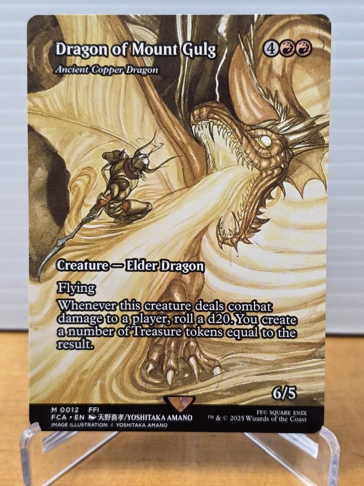 MTG Dragon of Mount Gulg - Ancient Copper Dragon (Showcase) #12 FCA - Image 1 of 1