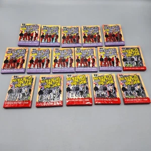 New Kids On The Block Cards 1989 Topps 16 Pack Lot Blue + Red Packs / Sealed - Picture 1 of 8