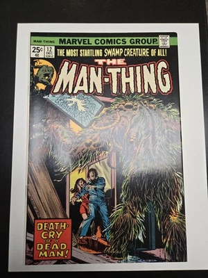 Cómics de Marvel de Man-Thing #12 Foto 1 de 2