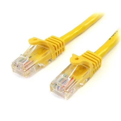 StarTech.com Cat 5e Patchkabel 2x RJ45 Stecker 1m gelb 45PAT1MYL - Bild 1 von 2