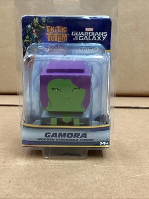 Figura Apilable Tótem Tiki Madera Guardianes Galaxia GOTG Gamora Nueva  Foto 1 de 4